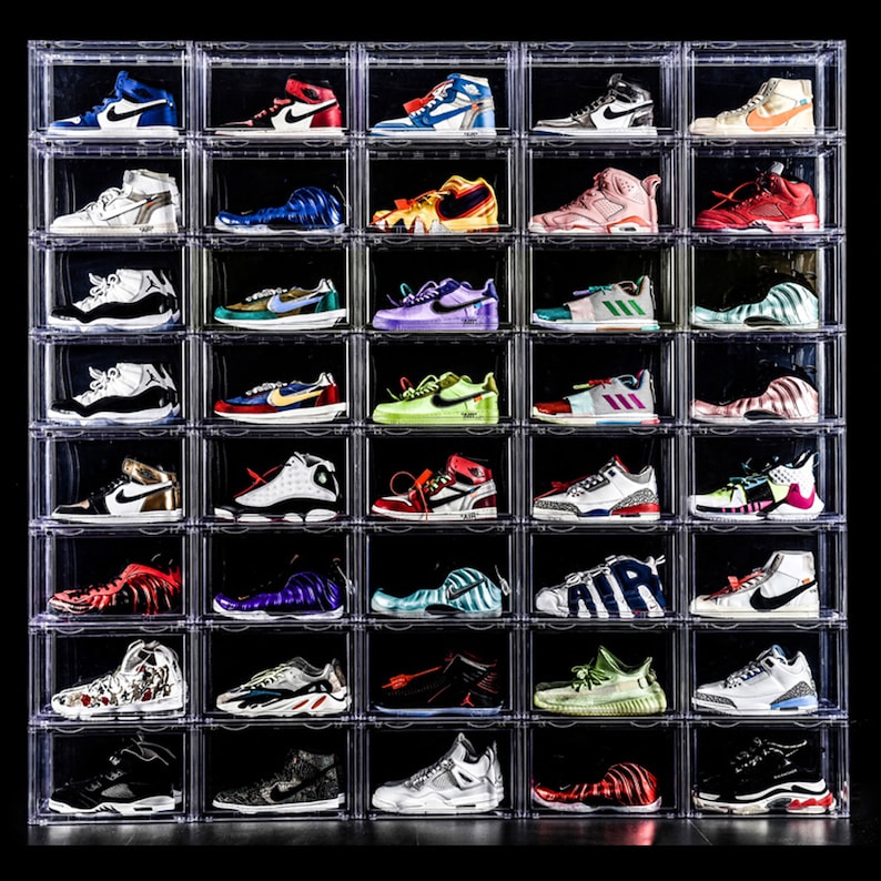 Clear Side Display Showcase Box Container – showcasebox