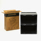 Showcase Box Drop Side Display Container Black